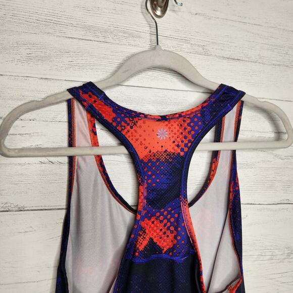Athleta Red &‎ Blue & Black Cloudlight Women's Tank Size Small - Picture 6 of 10